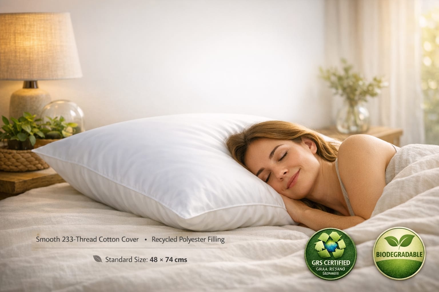 Eco-Friendly & Sustainable Pillow